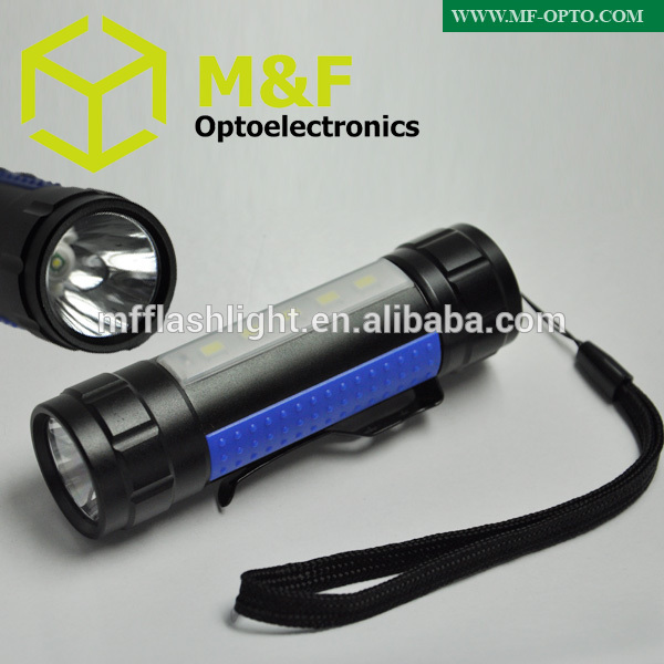 Best 5760 SMD LED torch and multifunctional led work light with metal clip