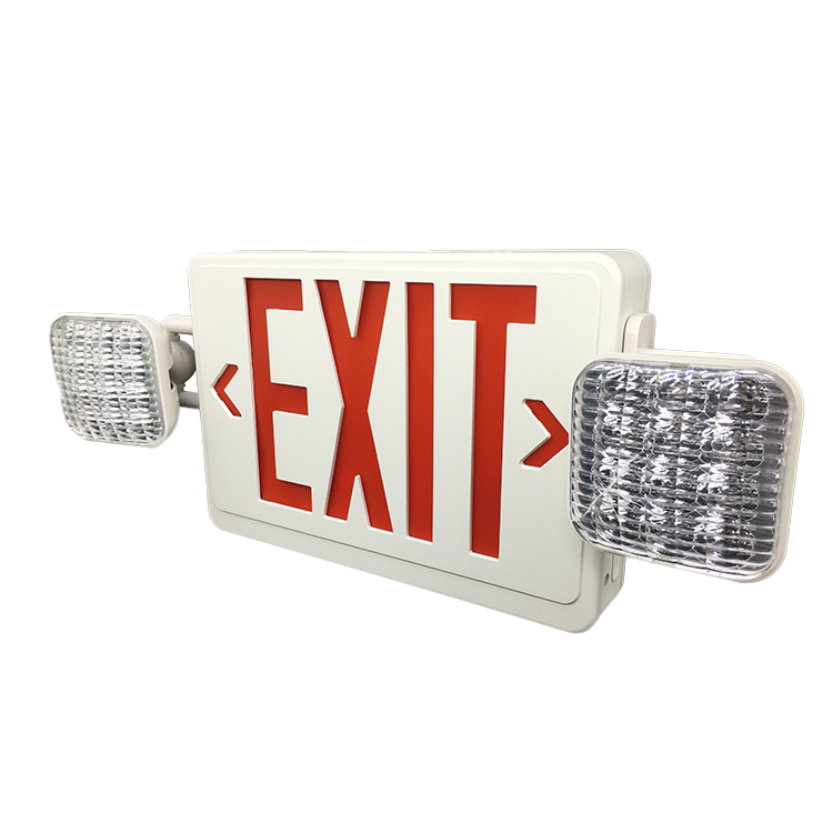 Double Side Exit Sign Cool White Ceiling Lamp Non Maintained Wiring New Smd Led Emergency Light