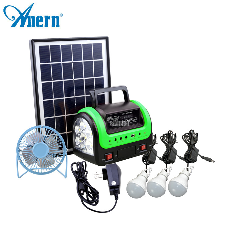 Promotional product off grid 10W solar portable battery powered generator