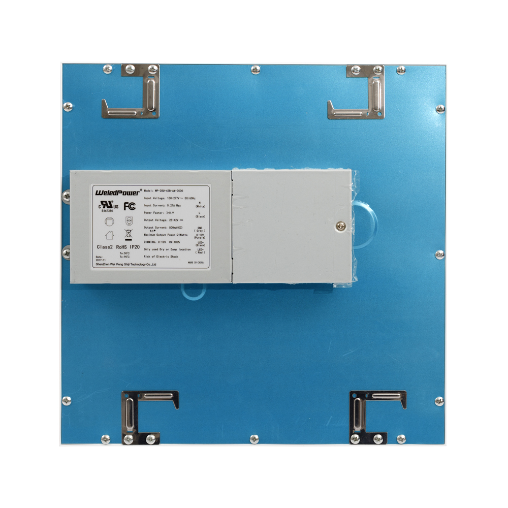 China supplier led lighting remote control various kelvin Panel light 2x2ft 40W Dimmable suspended ceiling with DLC approved