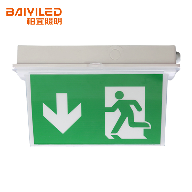 Hot new products high quality csa led emergency exit sign running man