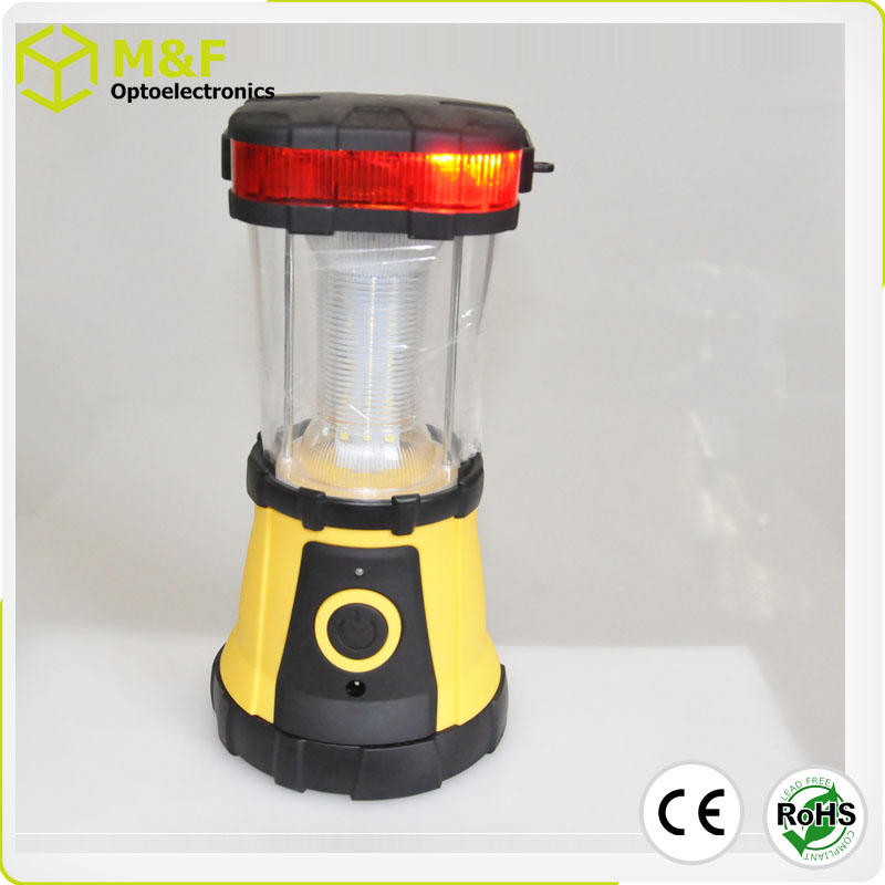 30 SMD +4 red flashing led rechargeable led camping lantern power outages light