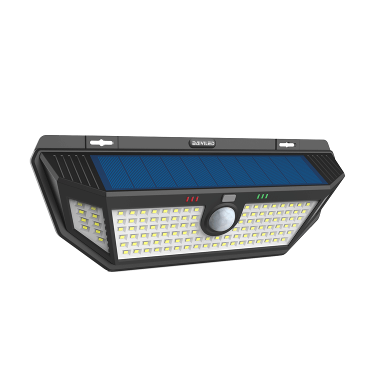 Sensor Garden Motion Outdoor 1500 Lumen Solar Led Light Wall