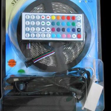 Blister Kit Pack 5m 5050 300 led per meter RGB remote control led strip light wifi