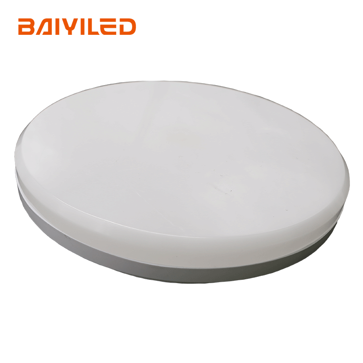 Waterproof Ip54 Surface Mounted Round Battery Backup Emergency Modern Led Ceiling Light