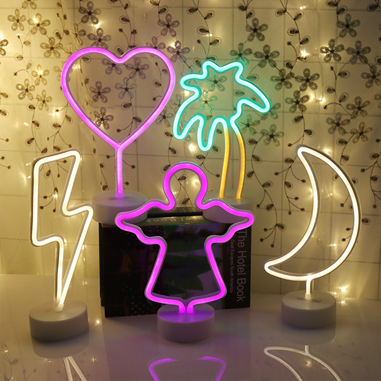 Led Sign Santa Clau Flexible Car Neon Light Billboard