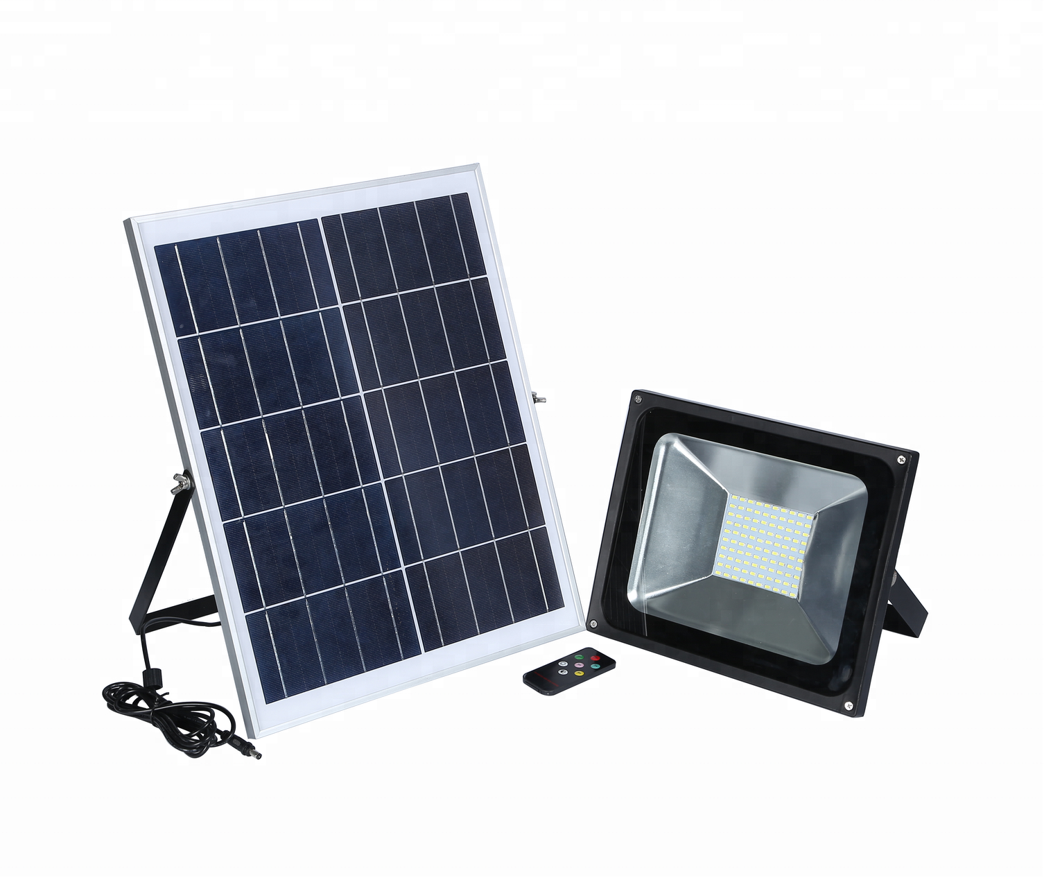 SMD LED solar energy remote controlled Flood light 25W