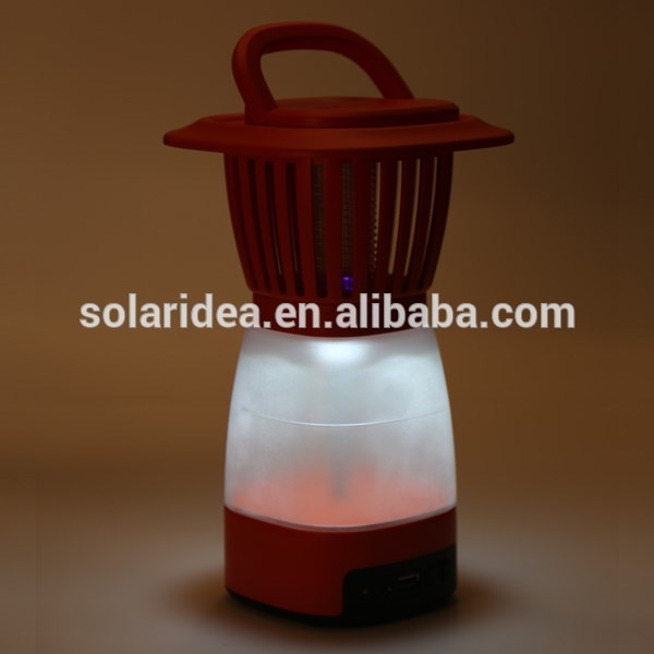 China supply with solar powered repeller rechargeable solar mosquito killer