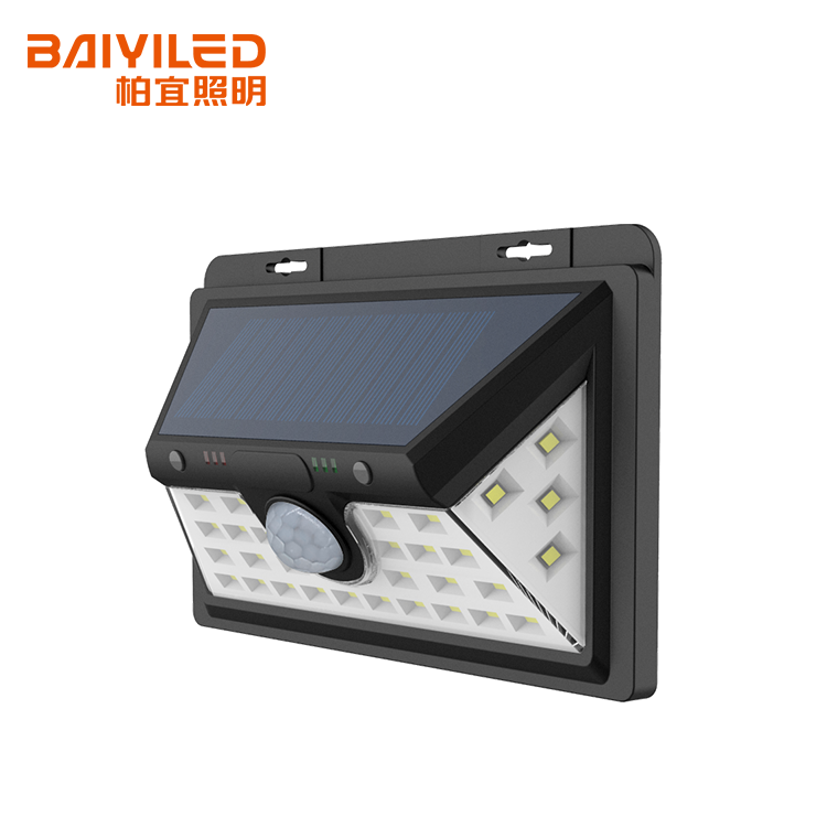 Professional Price Outdoor Solar Wall Led Motion Sensor Light