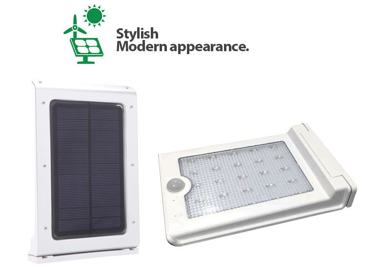 Eco-friendly waterproof outdoor garden sensor solar energy lighting