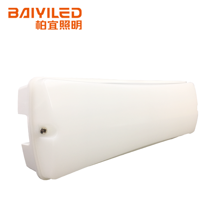 Industrial 3W Led 60W E27 Dimmable And Ceiling Ip65 Emergency Bulkhead Light Airport