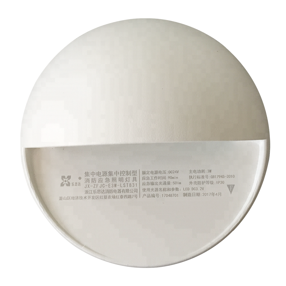 LST Modern white spray wall lamp downlight emergency light led downlight