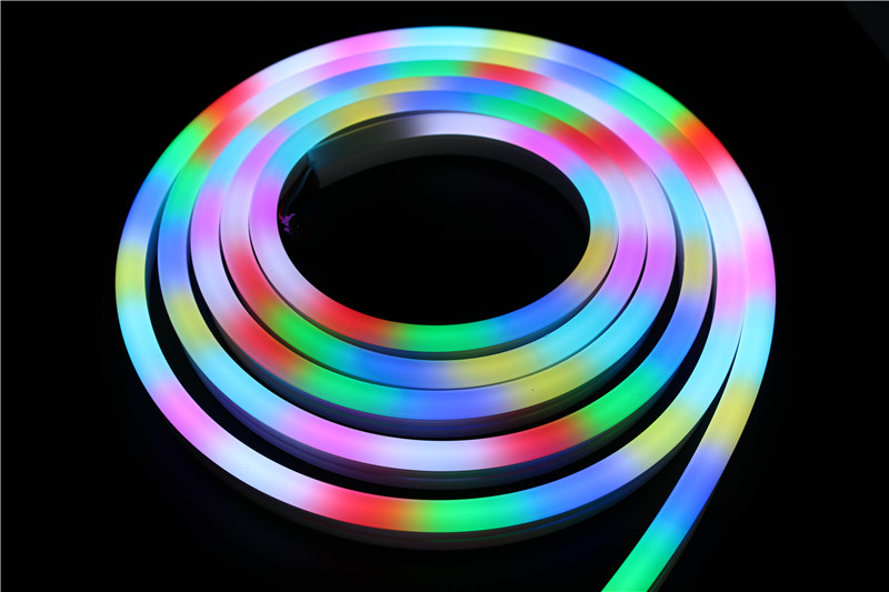 12V 24V 110V 220V RGB color changing smd 2835 5050 outdoor waterproof IP67 led flexible hose neon flex rope tube strip light