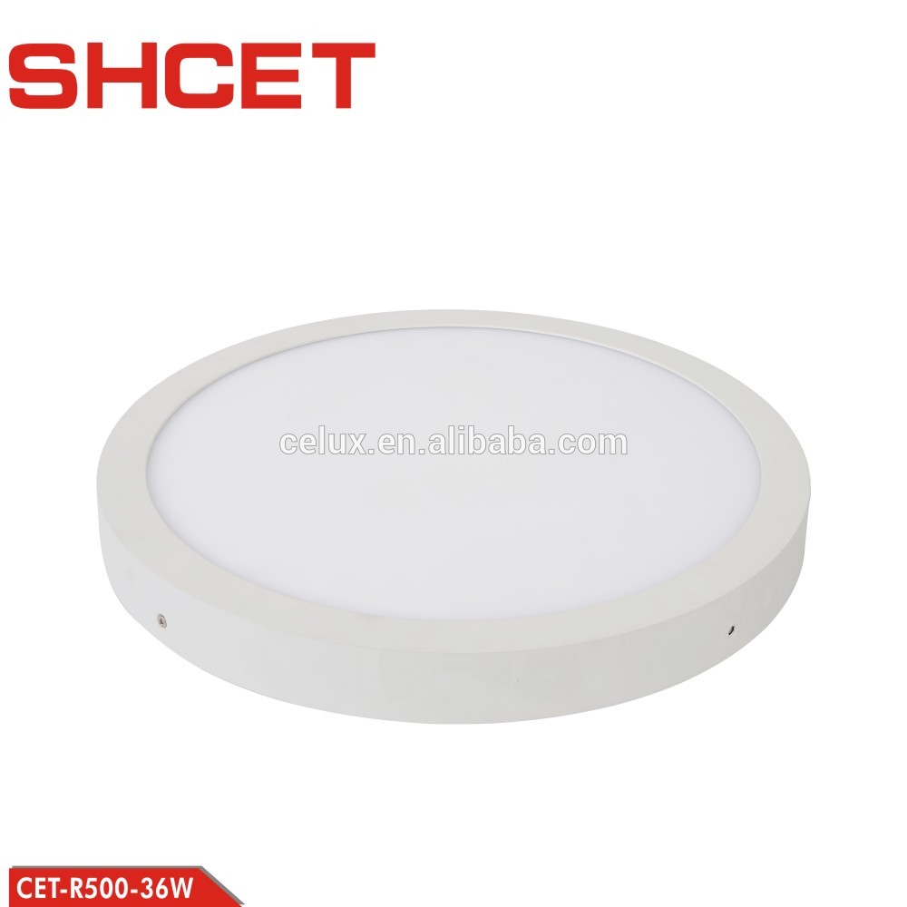 CET-R500 36W round led panel ceiling light housing round type