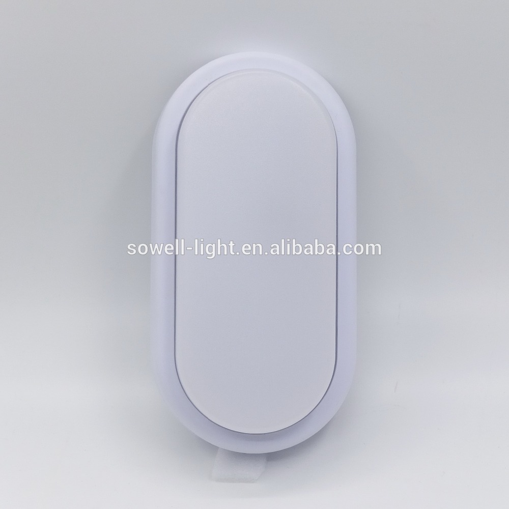 Outdoor lighting IP54 plastic bulkhead light 5W 6W 10W 12W