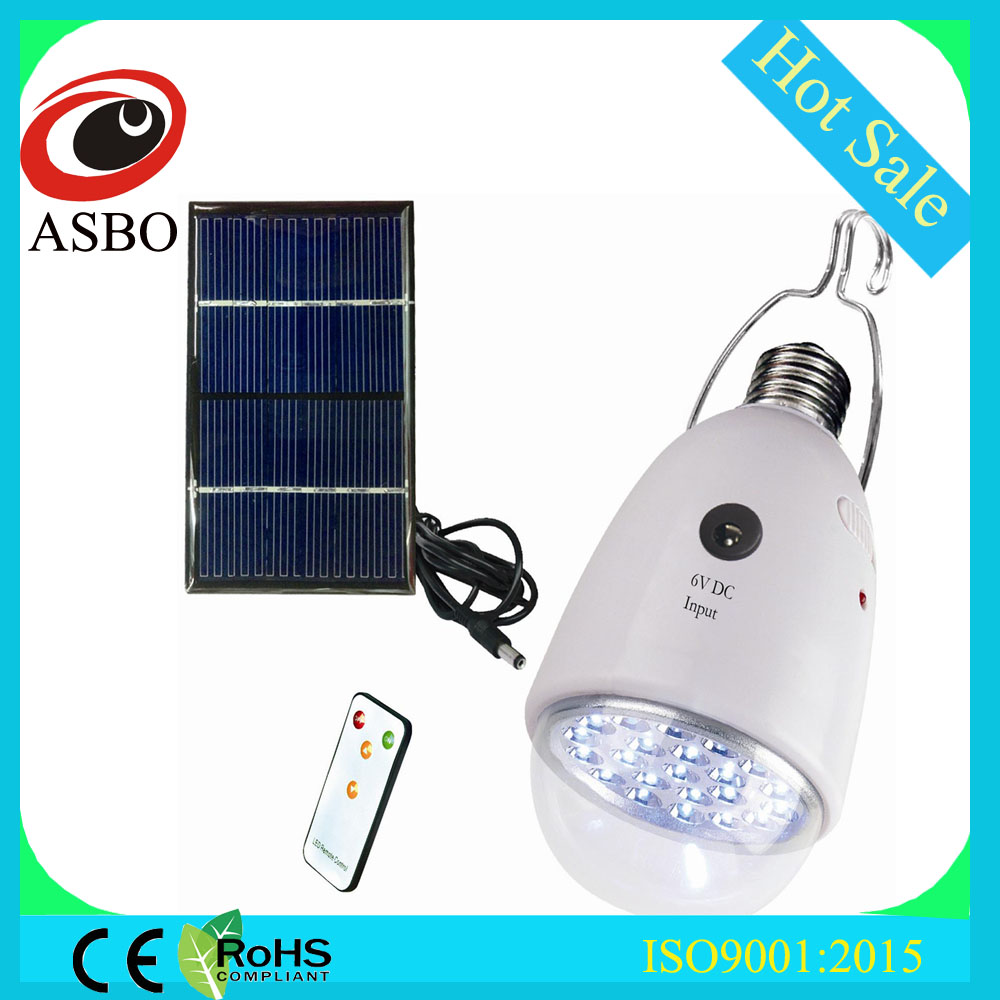 China LED lamp solar energia Sun cell power light kit