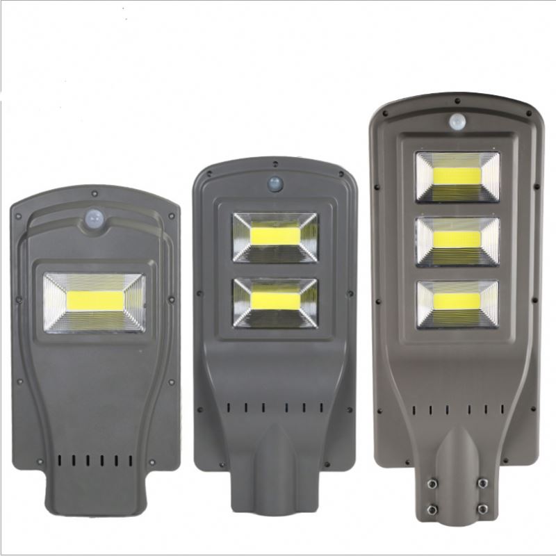 High power Outdoor IP65 waterproof Aluminum 30w 80w integration All In One LED Solar Street Light