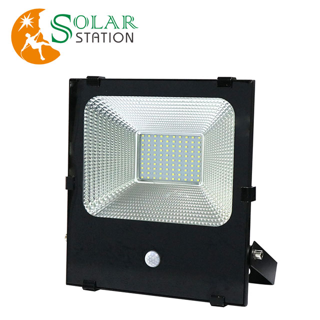 High lumen garden flood light led 100w with motion sensor