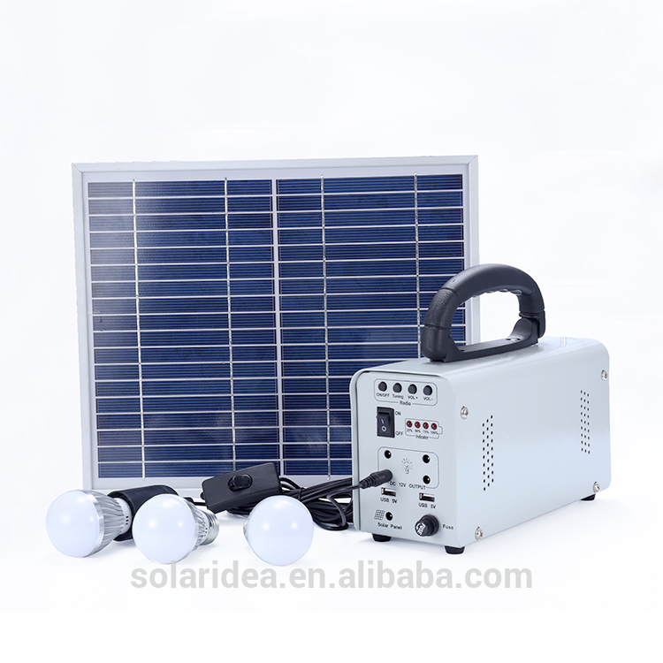 Made in china cheapest for house 10w solar panel kits