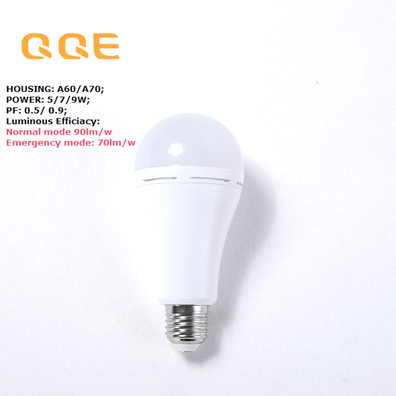 China factory wholesale SMD2835 5w 7w 9w 12w 15w 18w A60 A70 A80 emergency lamp