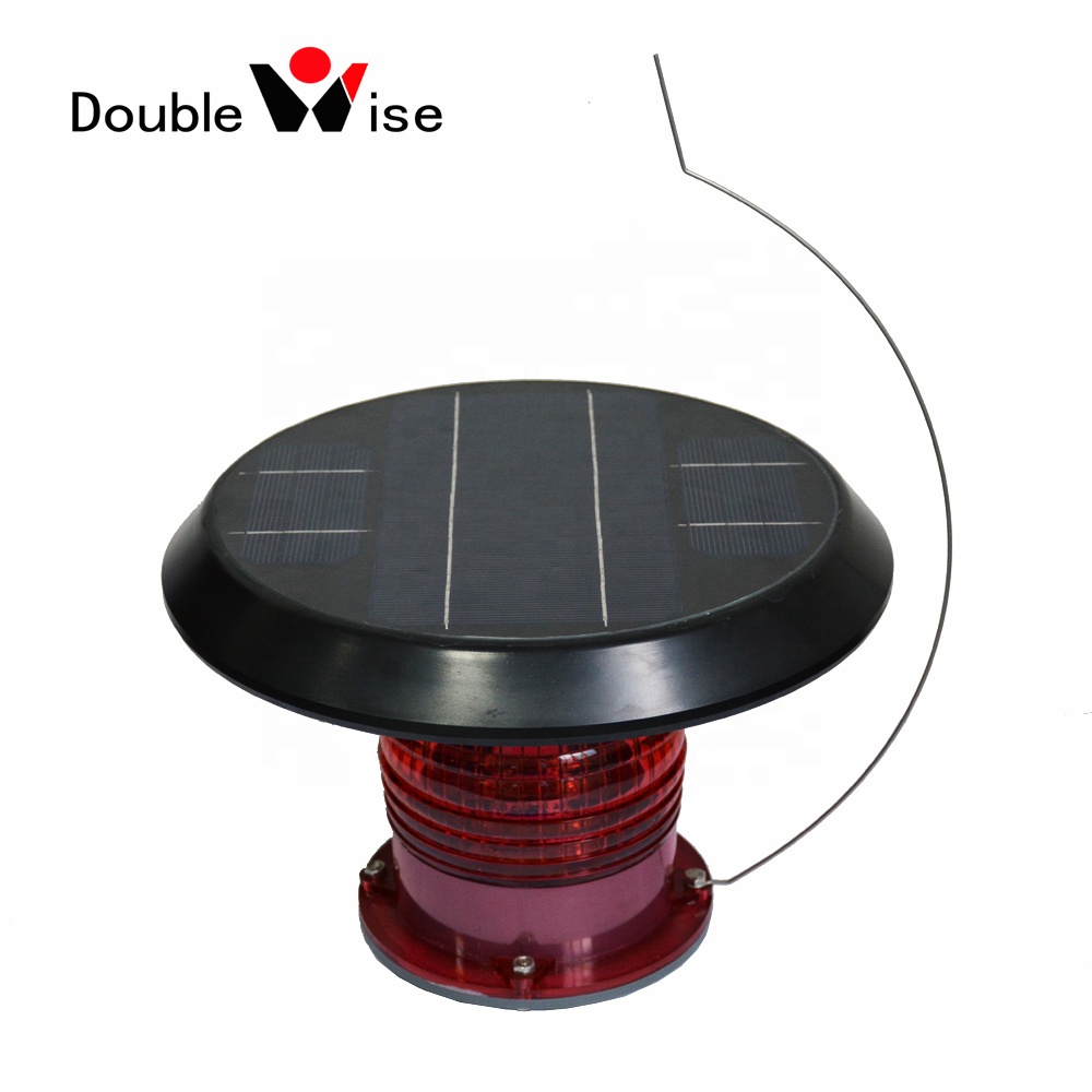 ICAO Medium intensity High Building Aviation Obstacle Solar Powered Obstruction Light