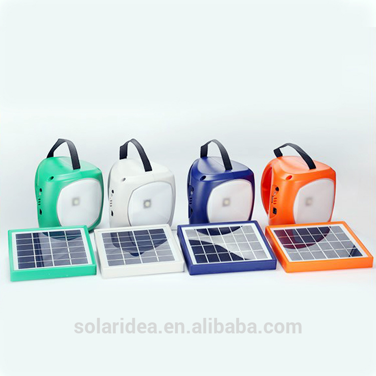 Super quality emergency outdoor portable camping with radio solar led lantern