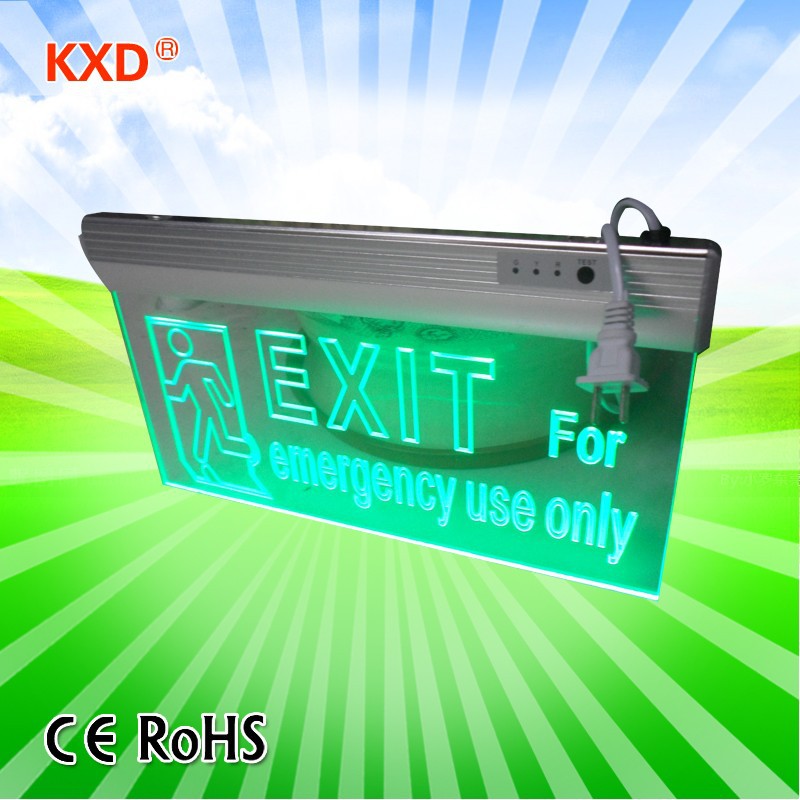 Hot sell 2W led fire exit sign lamp  fire emergency light