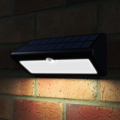 Solar Motion Sensor Lights outdoor, waterproof solar powered wireless security wall light for outdoor garden patio deck porch