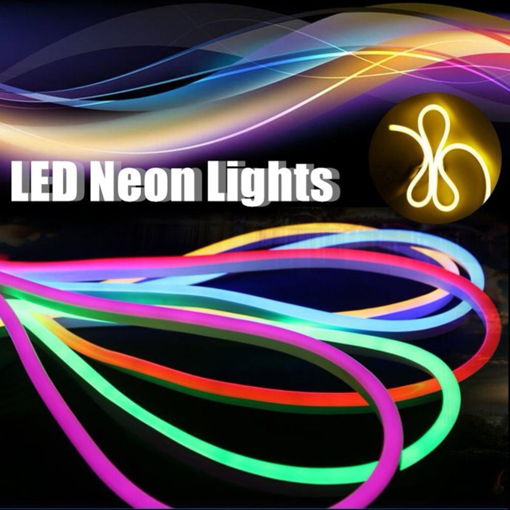 Holiday Decoration 300LEDs 5050 SMD LED Strip Neon Lights IP67 Waterproof RGB Lighting Flexible LED Soft 12v