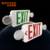 Battery Backup Double Sided Led Europe Fire Emergency Light Fitting Exit Sign