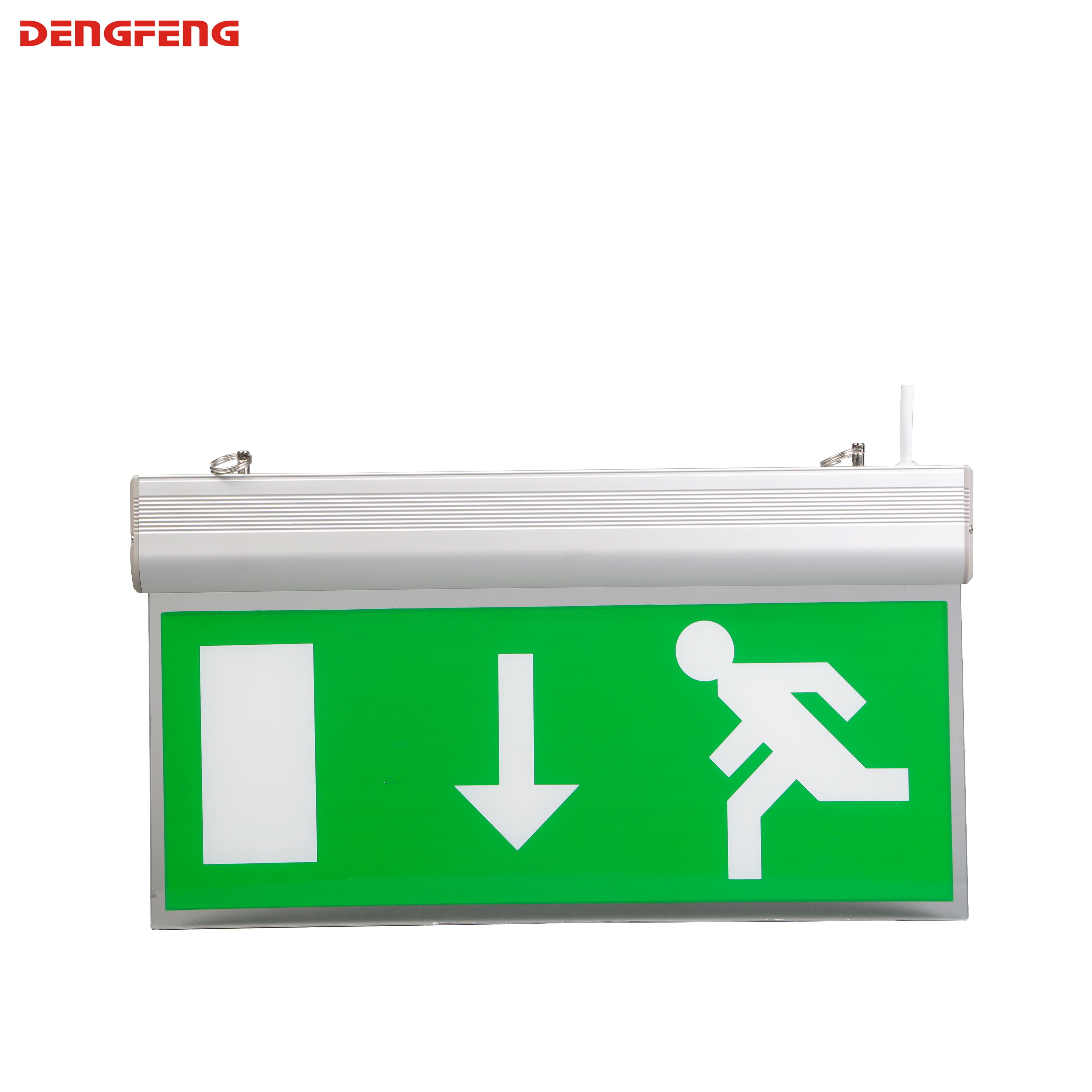 Rechargeable LED Fire Emergency Exit Sign LED Acrylic Exit Sign