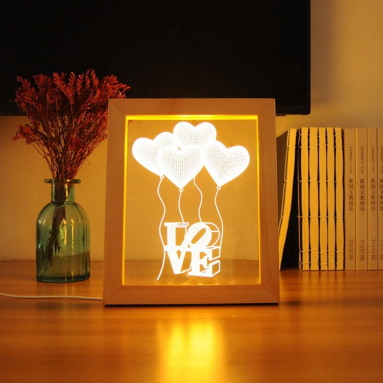 Factory Price Photo Frame Table Lamp Night Light