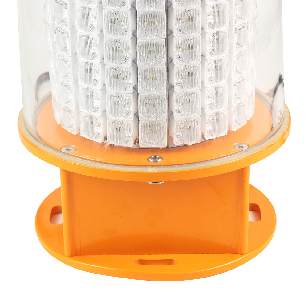 High Intensity Telecom Tower aviation Obstruction Light / white flashing tower warning light