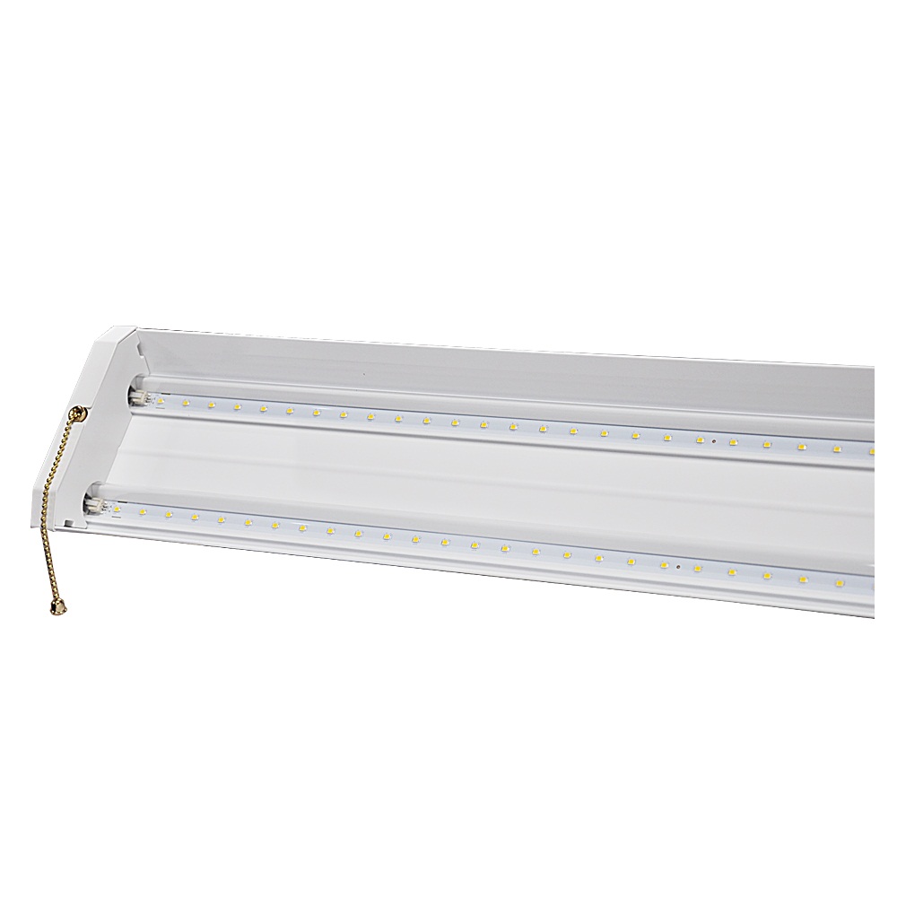 4ft 42w Hanging Light Fixture 4500 Lumens 5000K Daylight White Linkable Shop Garage light