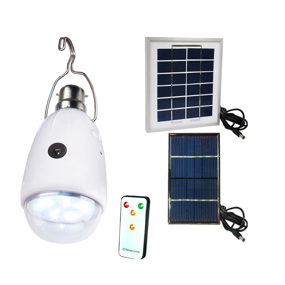 Solar Power System Lighting for Home Camp Emergency Use