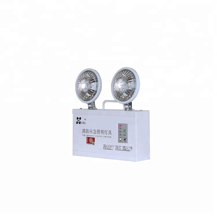 LST model 215A1 LED Battery backup twin spots fire resistant emergency light