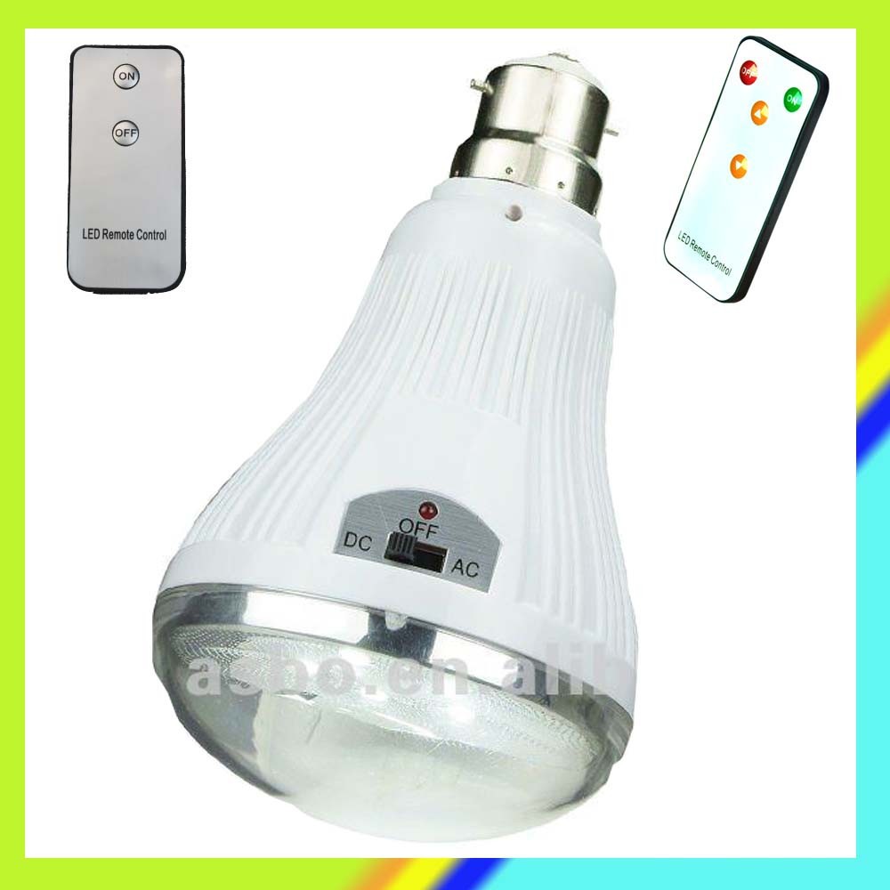 LED Rechargeable AC/DC Bulb (Dimmable, Phone Charging, Emergency Lighting)