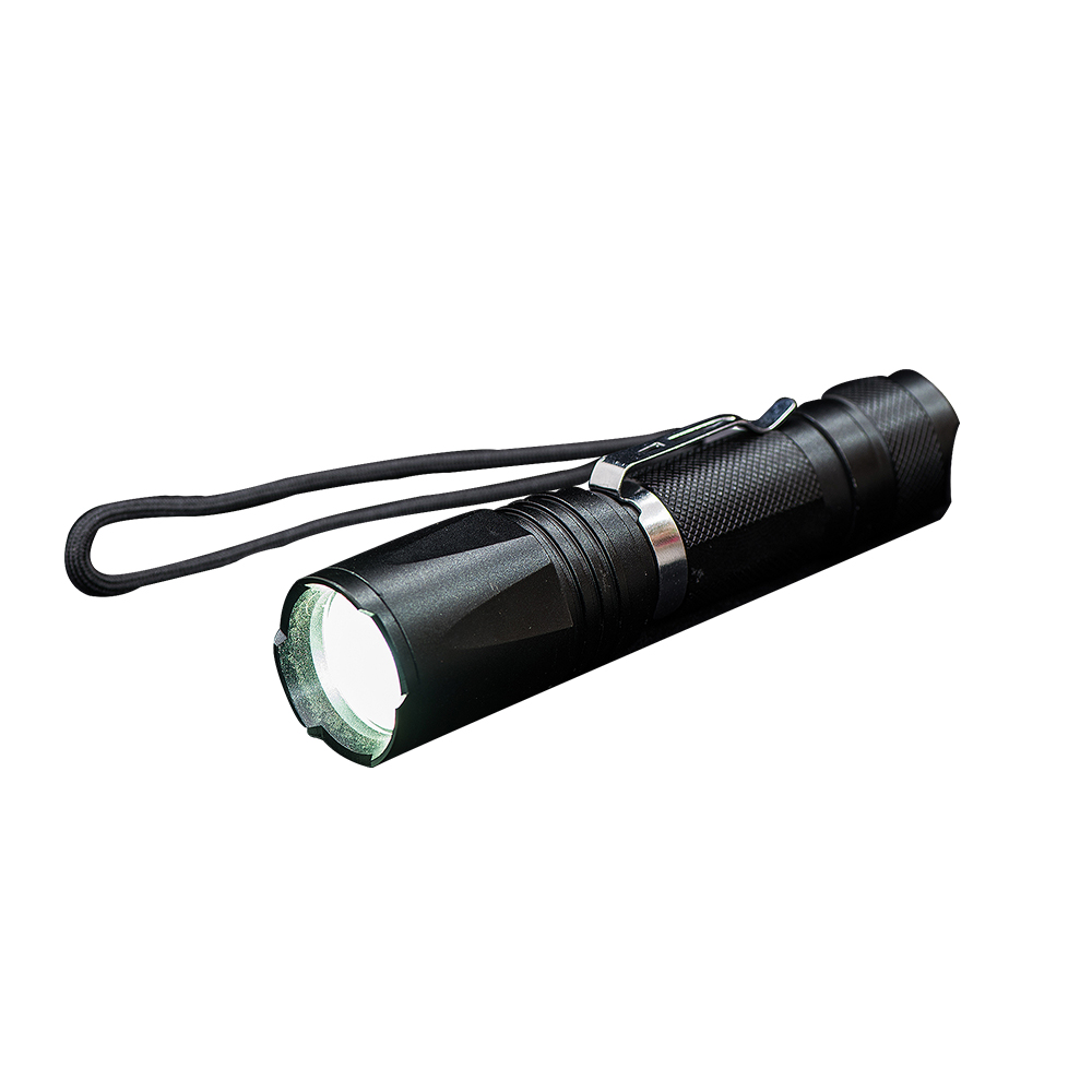 high power Flashlight  Long Range Zoom Focus Torch Led Flashlight