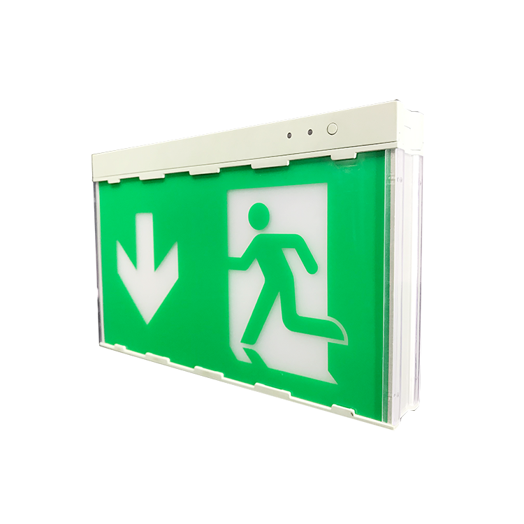 CE Listed 3 hours duration Ni-Cd Battery Europe style fire safety LED Emergency Exit Light