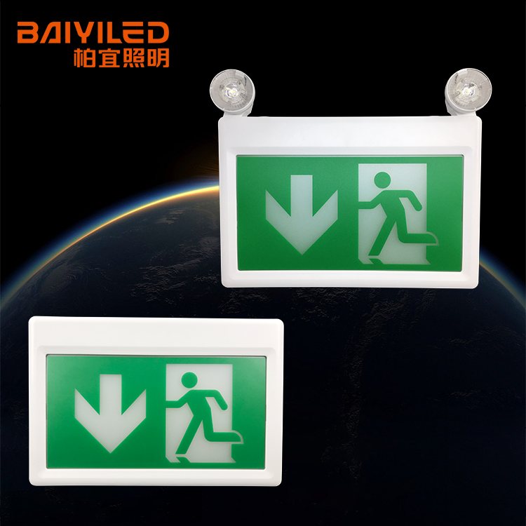 High Quality Running Man Emergency Led Escape Evacuation Exit Sign