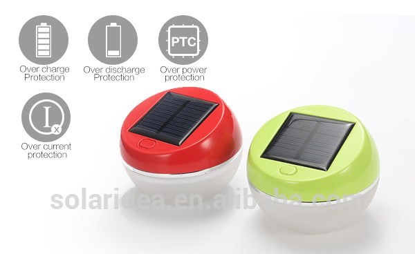 Solar station factory 0.4 watt 5.5v led small night light