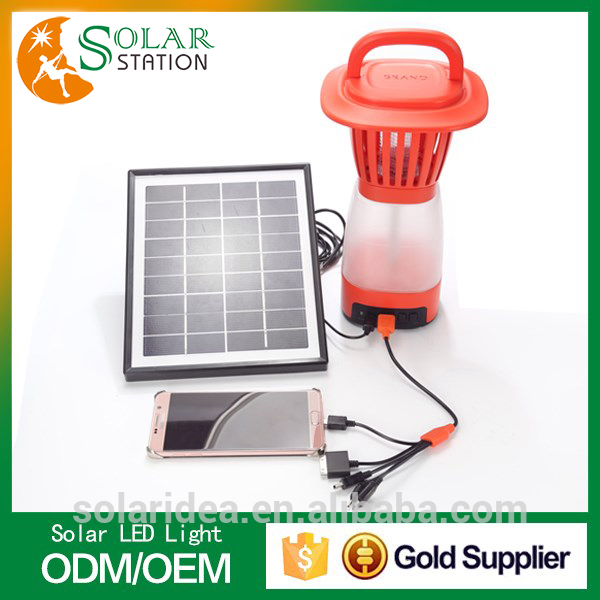 Chinese factory produces with repeller rechargeable solar powered mosquito trap