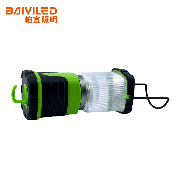 Hanging Light Metal Lantern Solar Power Camping Lamp Usb