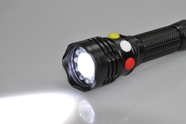 Red Green White Aluminium Signal Led Railway Torch Useful Tools