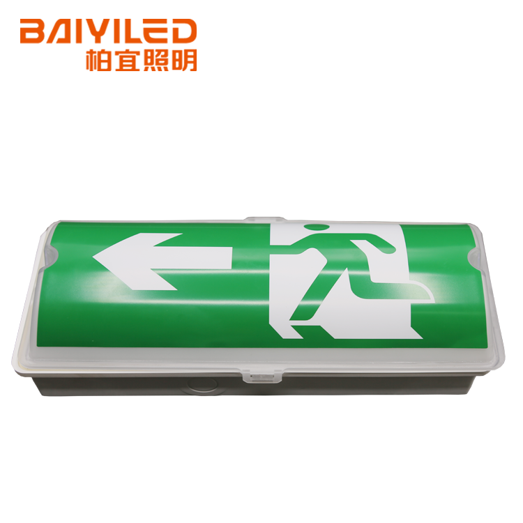 Glow in the dark led exit sign channel letter