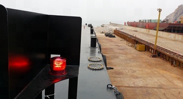 Portable Led Navigation Solar Boat Light for Dredger and Tug Ship Navigation Signal