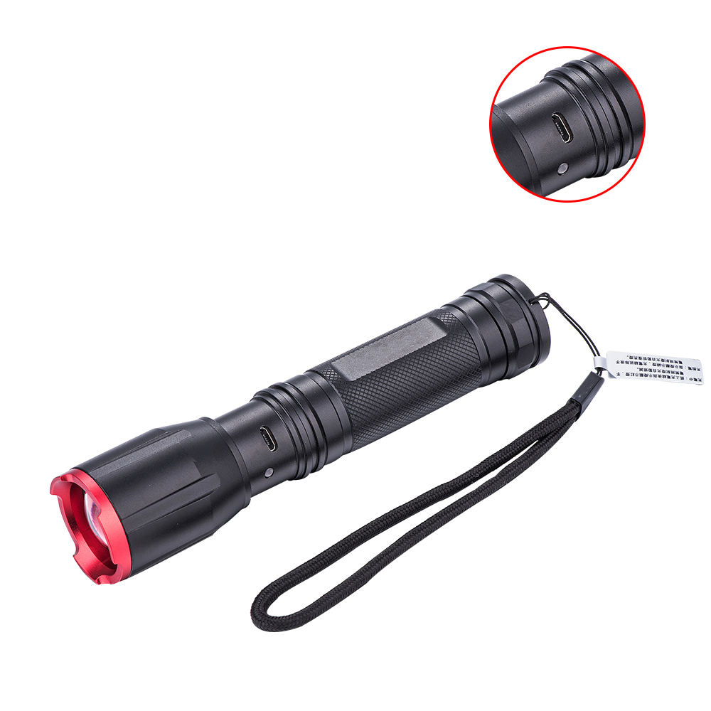 Aluminium Alloy Metal 1W 300 Lumen Mini Torch Flash Light Promotion Gift LED Flashlight