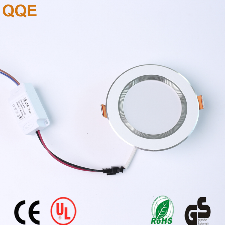 zhongshan led lighting recessed round 7w dimmable cob led down light housing