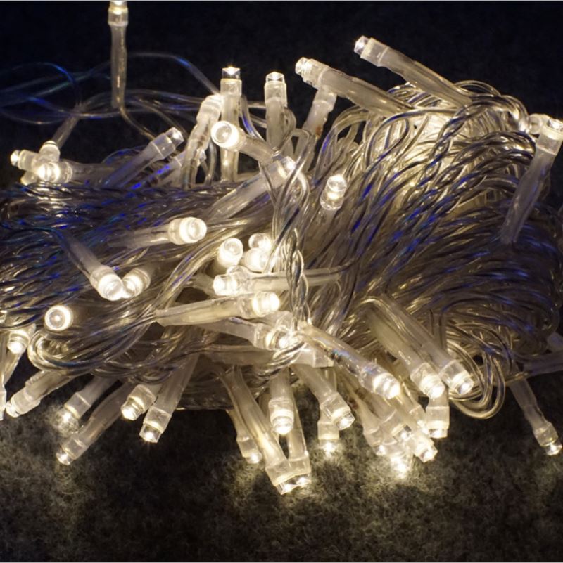 Holiday Wedding Indoor Christmas Decoration RGB LED String Lights With US EU Plug