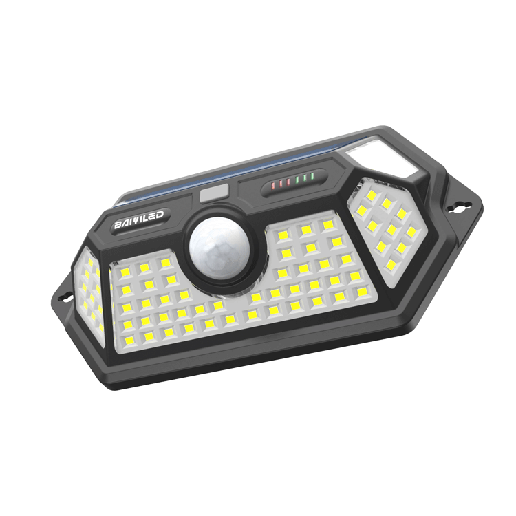 Wall Garden Led Powered Solar Outdoor Light With Motion Sensor